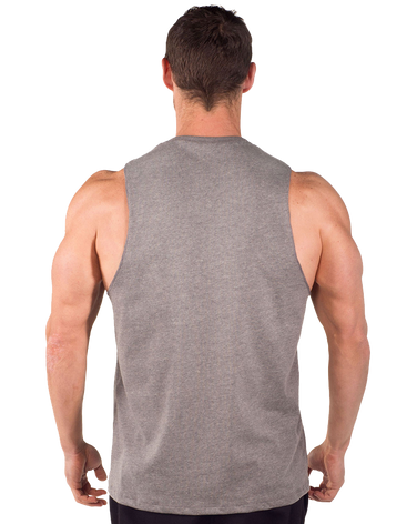 Combed Cotton Cut Sleeve Muscle Tee