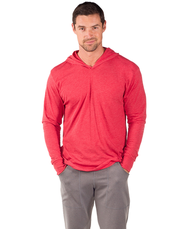 Long Sleeve Triblend Pullover Hoodie