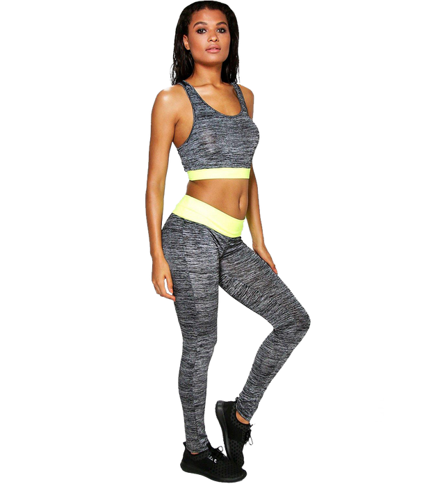 Rosie Roll Over Waistband Running Legging